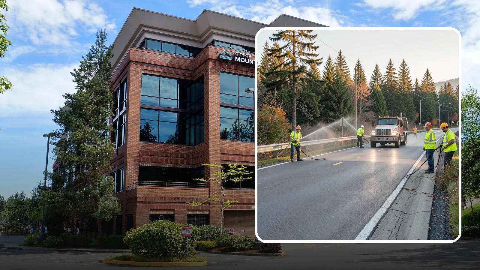Roadside Spraying in Mountlake Terrace, Snohomish County, WA - Vegetation suppression along road shoulders, guardrails, and rights-of-way to preserve sight lines and drainage function.