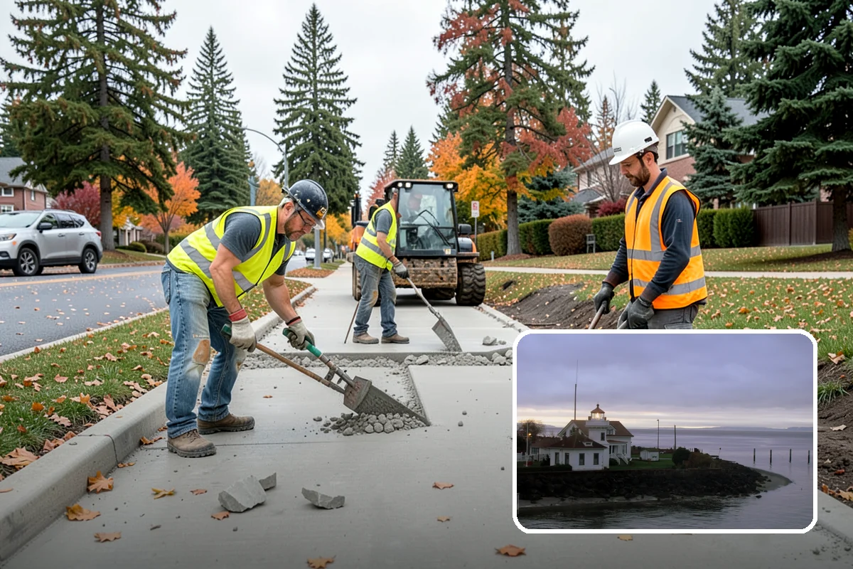 Roadside Spraying in Mukilteo, Snohomish County, WA - Restores clear sight distance at curves, intersections, and signage