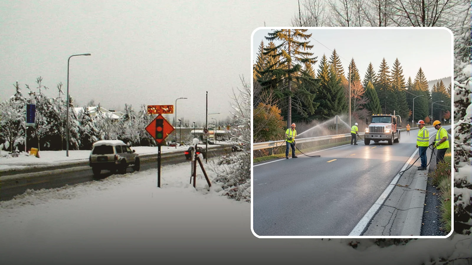 Roadside Spraying in Newcastle, King County, WA - Vegetation suppression along road shoulders, guardrails, and rights-of-way to preserve sight lines and drainage function.