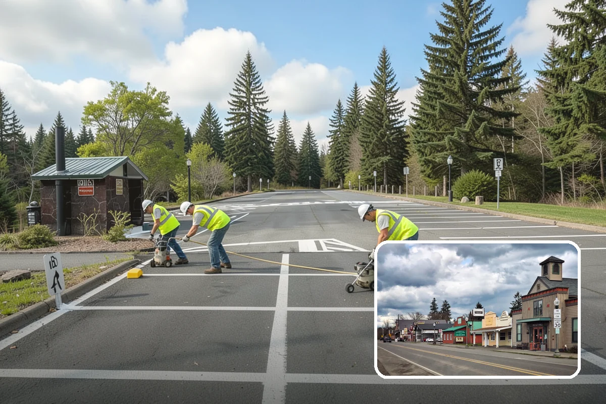 Roadside Spraying in Roy, Pierce County, WA - Restores clear sight distance at curves, intersections, and signage