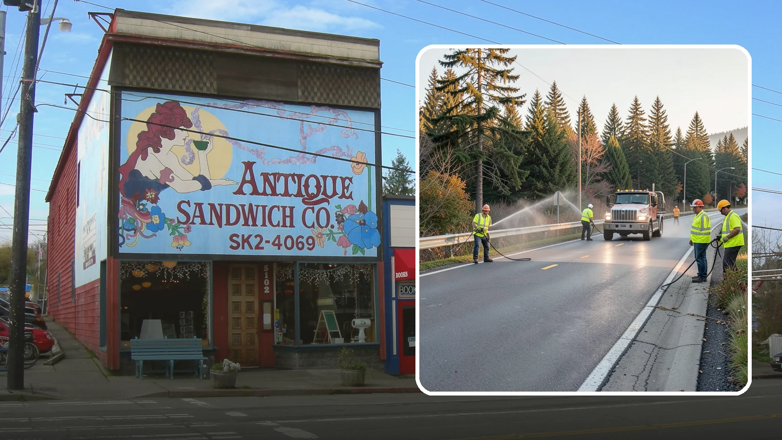 Roadside Spraying in Ruston, Pierce County, WA - Vegetation suppression along road shoulders, guardrails, and rights-of-way to preserve sight lines and drainage function.