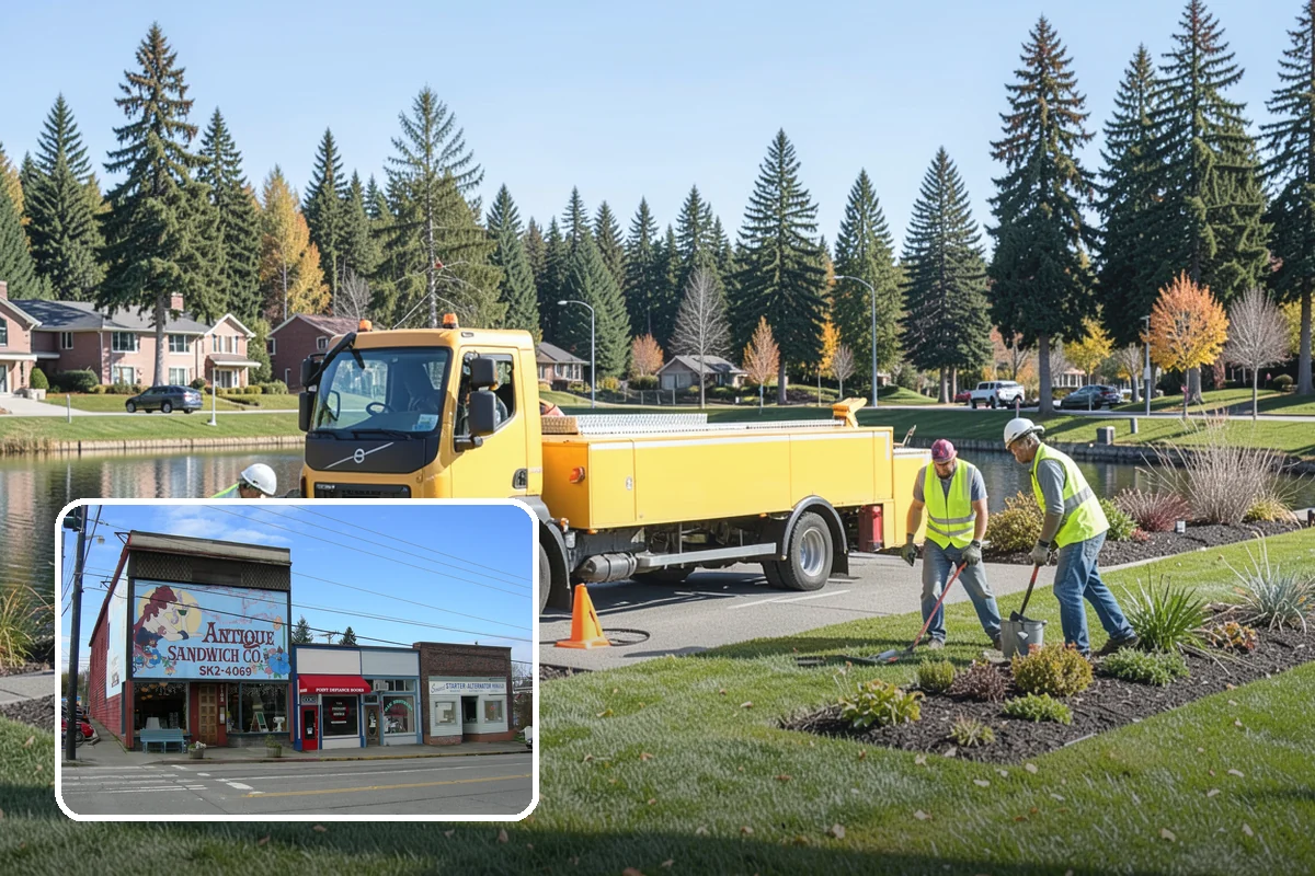 Roadside Spraying in Ruston, Pierce County, WA - Restores clear sight distance at curves, intersections, and signage