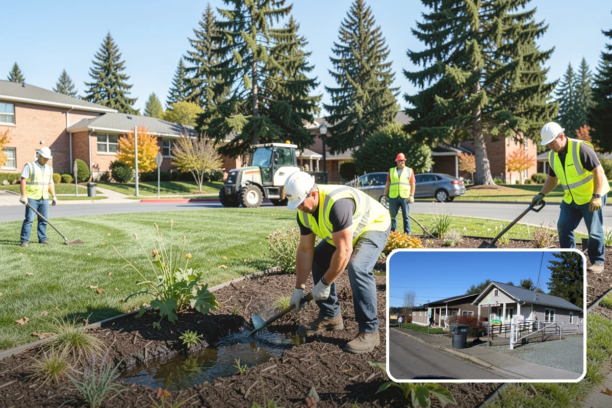 Roadside Spraying in South Prairie, Pierce County, WA - Restores clear sight distance at curves, intersections, and signage