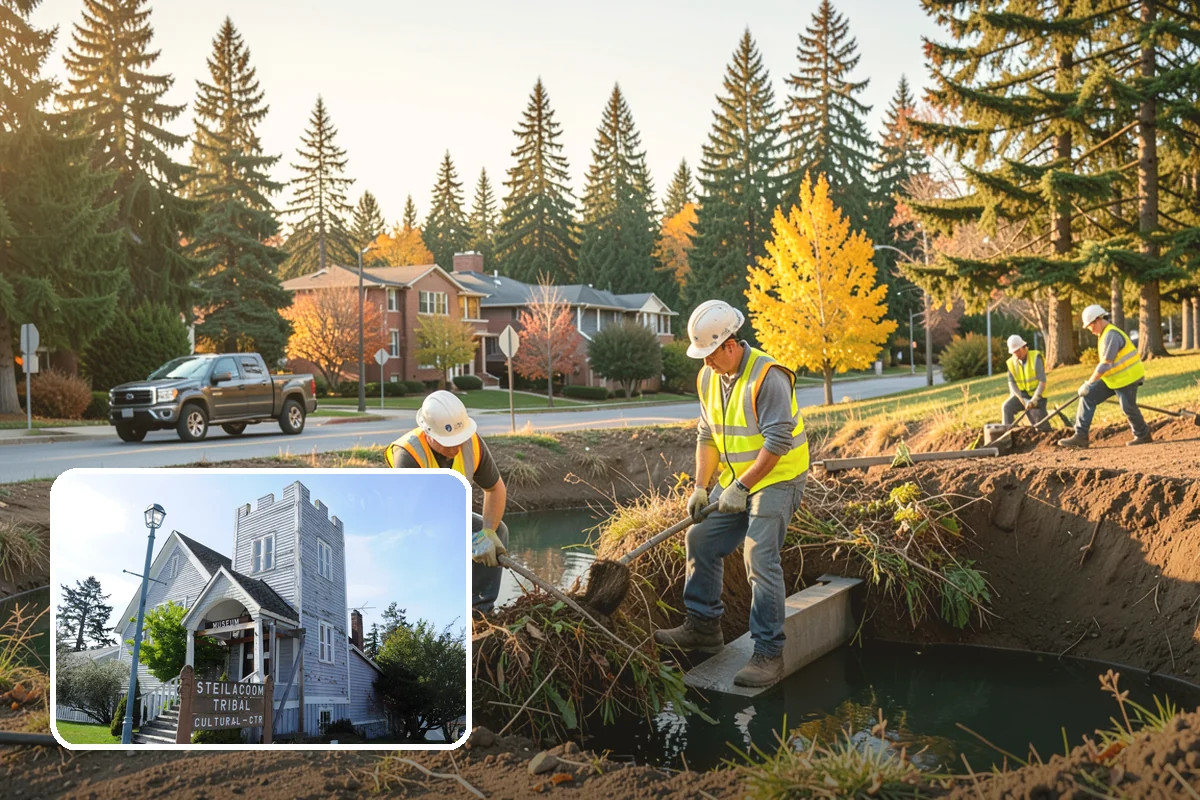 Roadside Spraying in Steilacoom, Pierce County, WA - Restores clear sight distance at curves, intersections, and signage