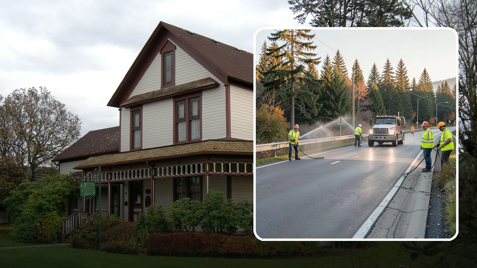 Roadside Spraying in Sumner, Pierce County, WA - Vegetation suppression along road shoulders, guardrails, and rights-of-way to preserve sight lines and drainage function.