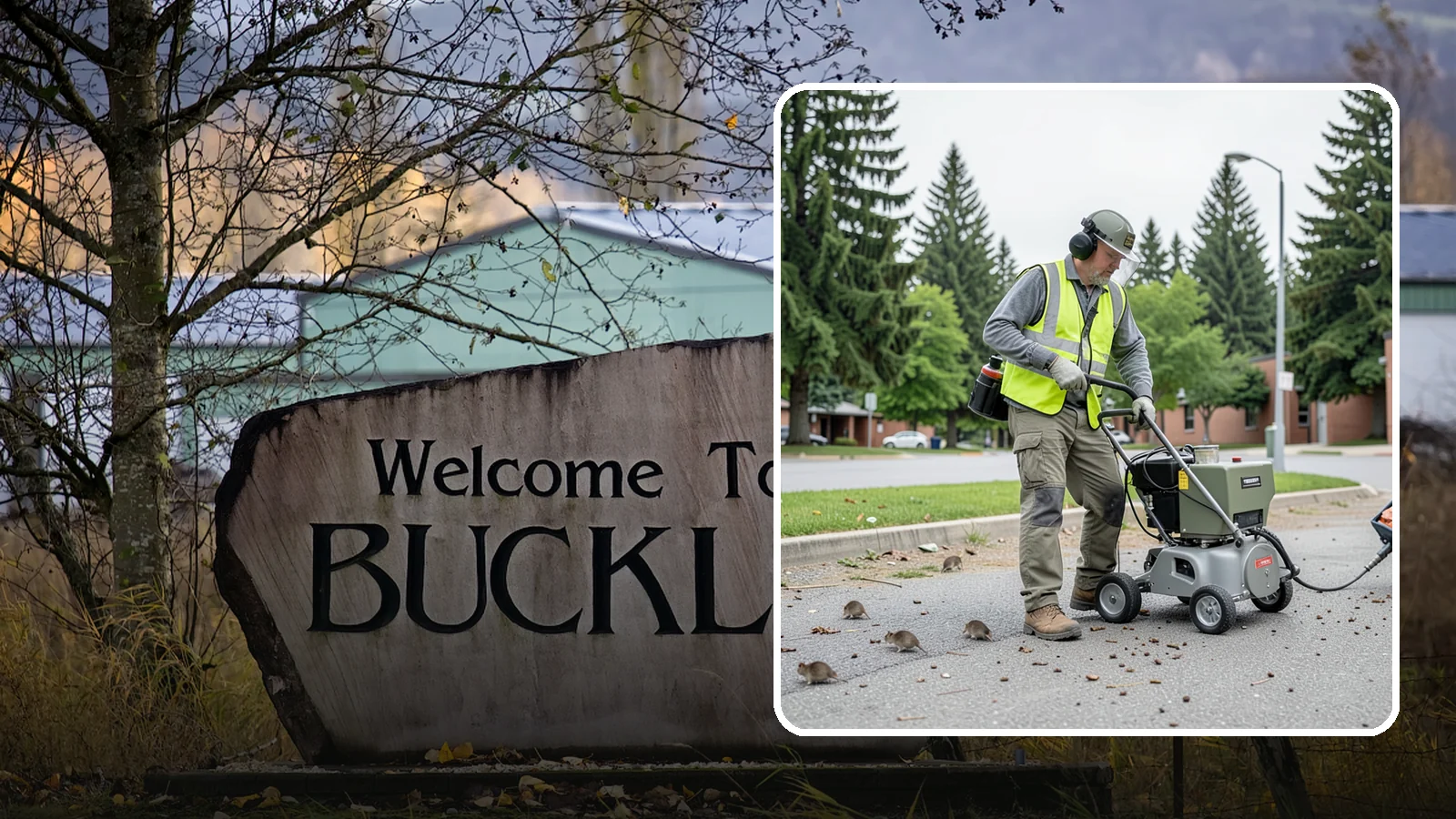 Rodent Abatement in Buckley, Pierce County, WA - Integrated rodent abatement that controls rat and mouse populations at public facilities and grounds.