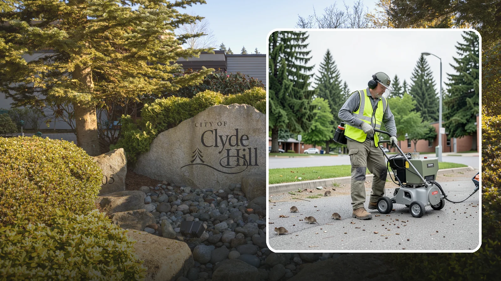 Rodent Abatement in Clyde Hill, King County, WA - Integrated rodent abatement that controls rat and mouse populations at public facilities and grounds.
