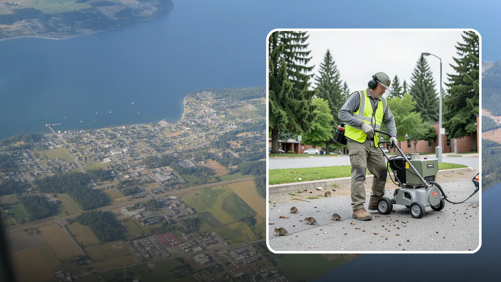 Rodent Abatement in Coupeville, Island County, WA - Integrated rodent abatement that controls rat and mouse populations at public facilities and grounds.