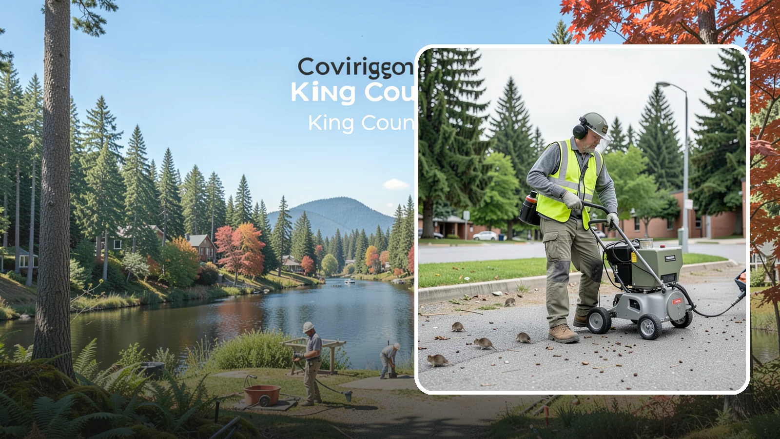 Rodent Abatement in Covington, King County, WA - Integrated rodent abatement that controls rat and mouse populations at public facilities and grounds.
