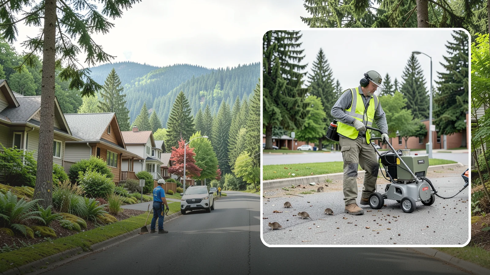 Rodent Abatement in Darrington, Snohomish County, WA - Integrated rodent abatement that controls rat and mouse populations at public facilities and grounds.