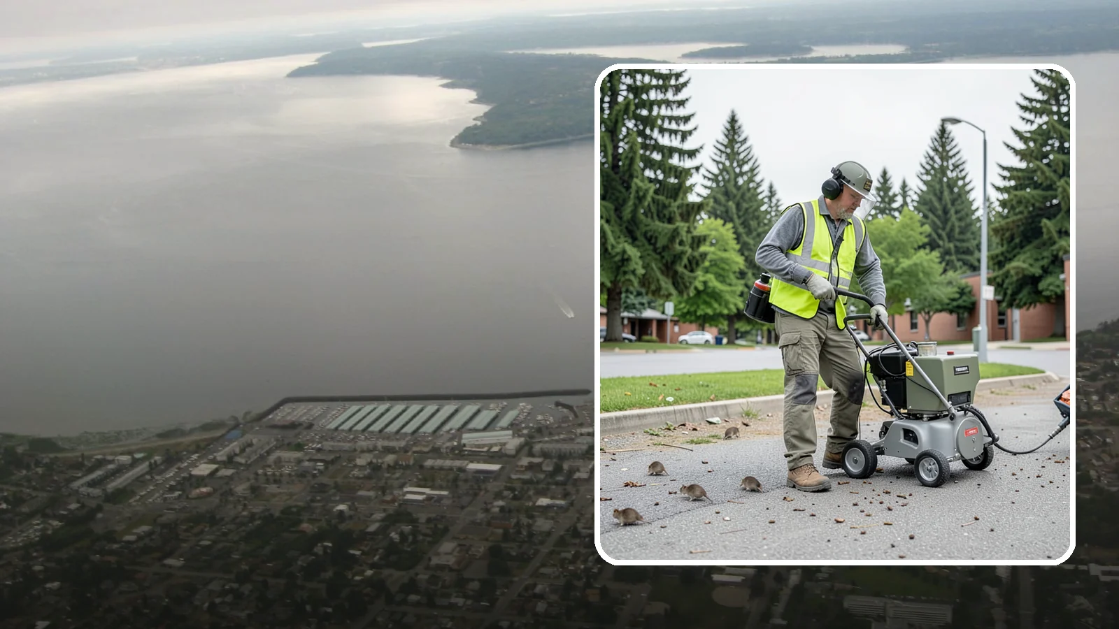 Rodent Abatement in Des Moines, King County, WA - Integrated rodent abatement that controls rat and mouse populations at public facilities and grounds.
