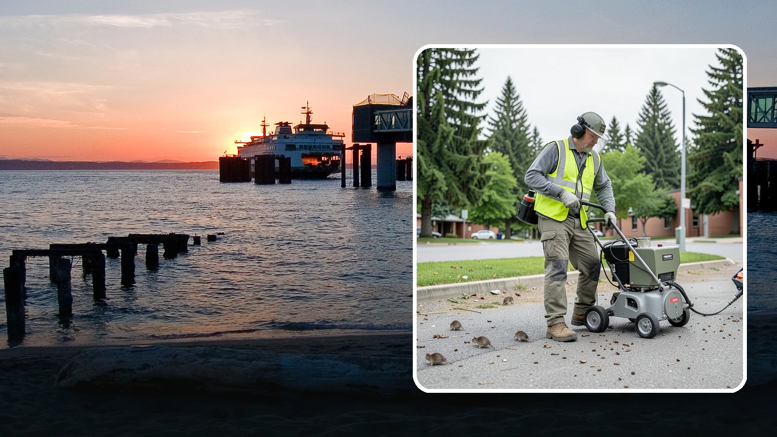 Rodent Abatement in Edmonds, Snohomish County, WA - Integrated rodent abatement that controls rat and mouse populations at public facilities and grounds.
