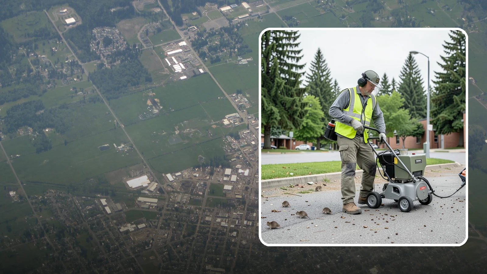 Rodent Abatement in Enumclaw, King County, WA - Integrated rodent abatement that controls rat and mouse populations at public facilities and grounds.