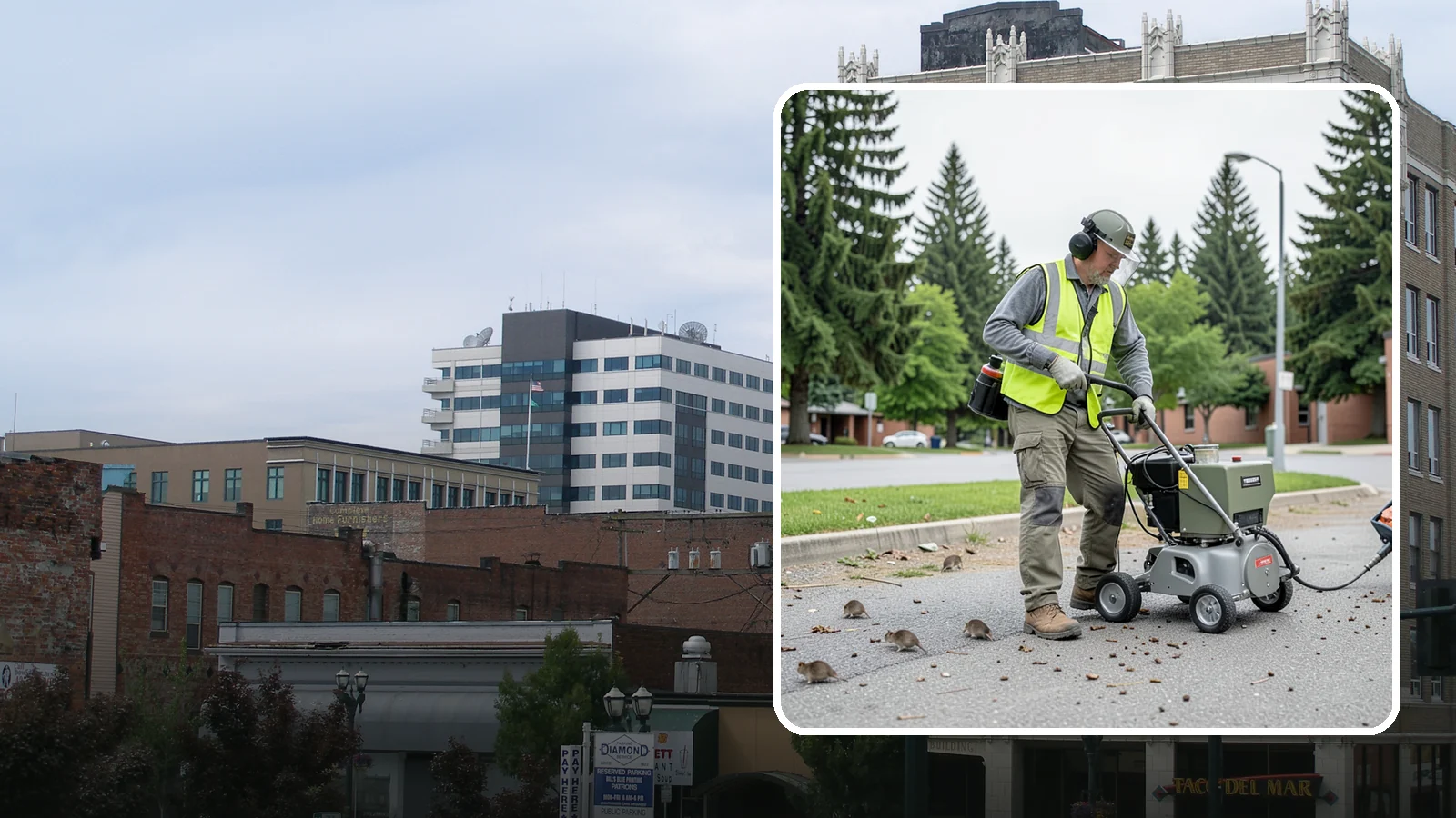 Rodent Abatement in Everett, Snohomish County, WA - Integrated rodent abatement that controls rat and mouse populations at public facilities and grounds.