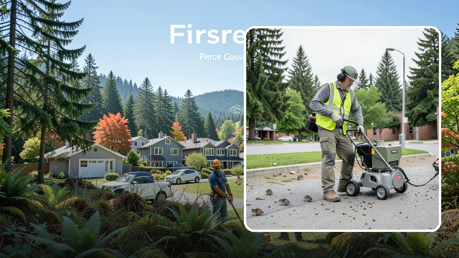 Rodent Abatement in Fircrest, Pierce County, WA - Integrated rodent abatement that controls rat and mouse populations at public facilities and grounds.