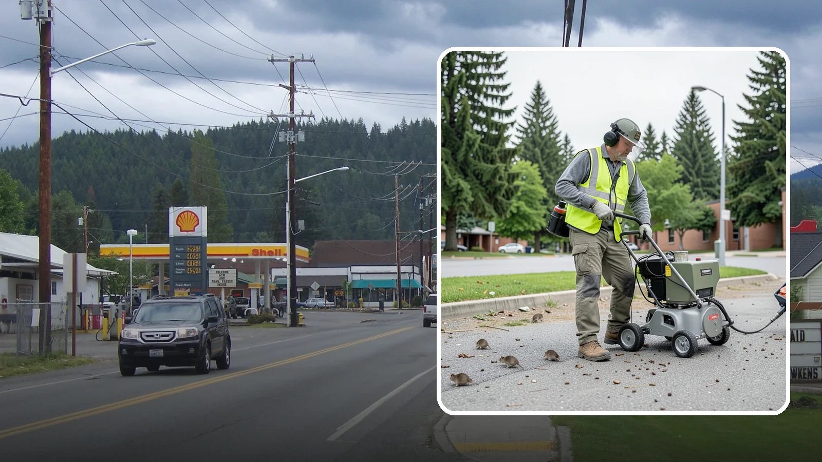 Rodent Abatement in Granite Falls, Snohomish County, WA - Integrated rodent abatement that controls rat and mouse populations at public facilities and grounds.