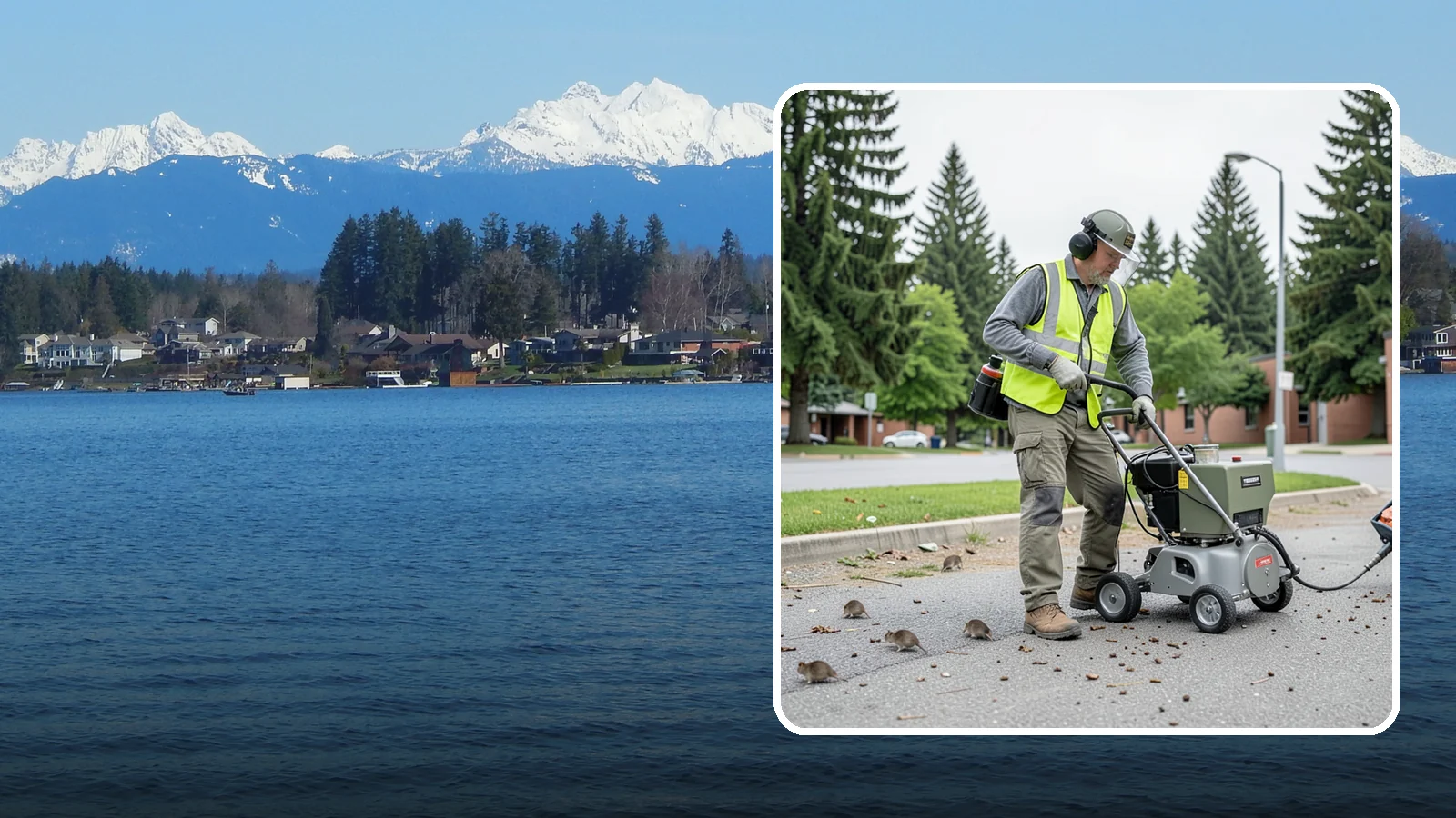 Rodent Abatement in Lake Stevens, Snohomish County, WA - Integrated rodent abatement that controls rat and mouse populations at public facilities and grounds.