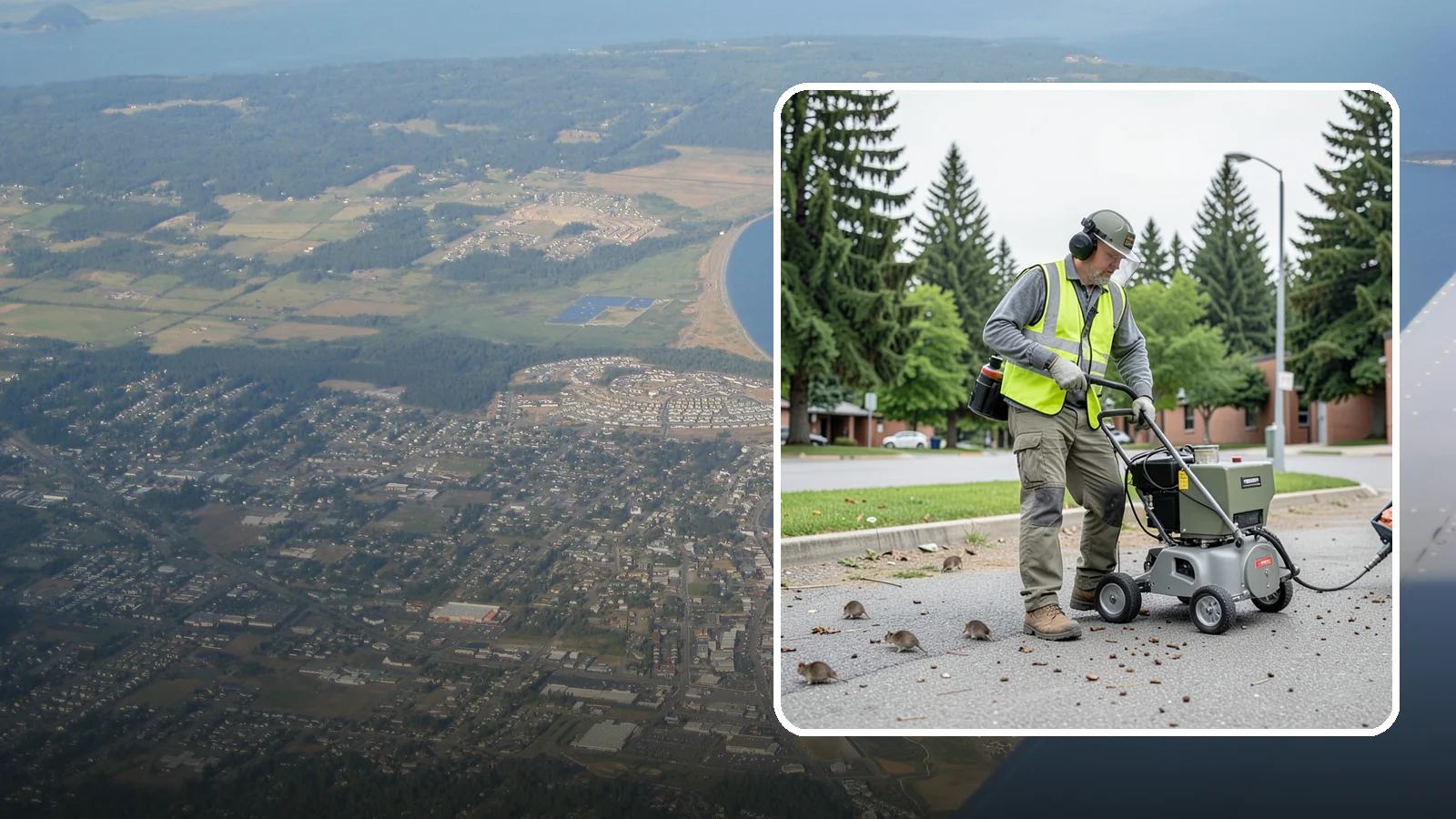 Rodent Abatement in Oak Harbor, Island County, WA - Integrated rodent abatement that controls rat and mouse populations at public facilities and grounds.