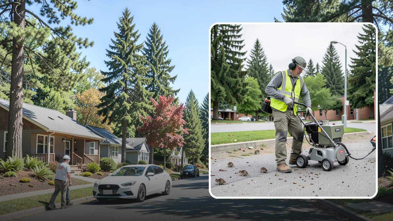 Rodent Abatement in Orting, Pierce County, WA - Integrated rodent abatement that controls rat and mouse populations at public facilities and grounds.