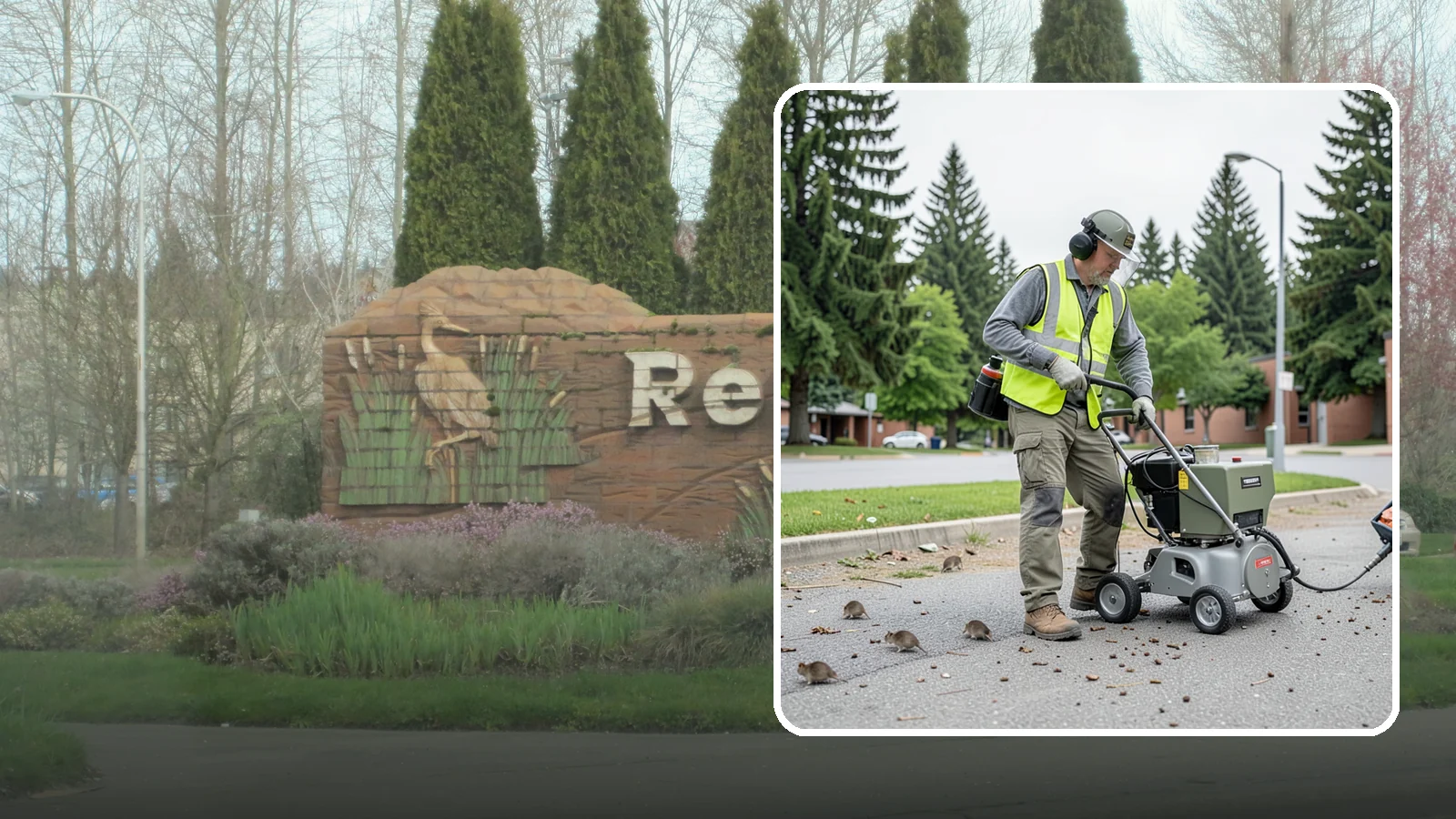 Rodent Abatement in Renton, King County, WA - Integrated rodent abatement that controls rat and mouse populations at public facilities and grounds.