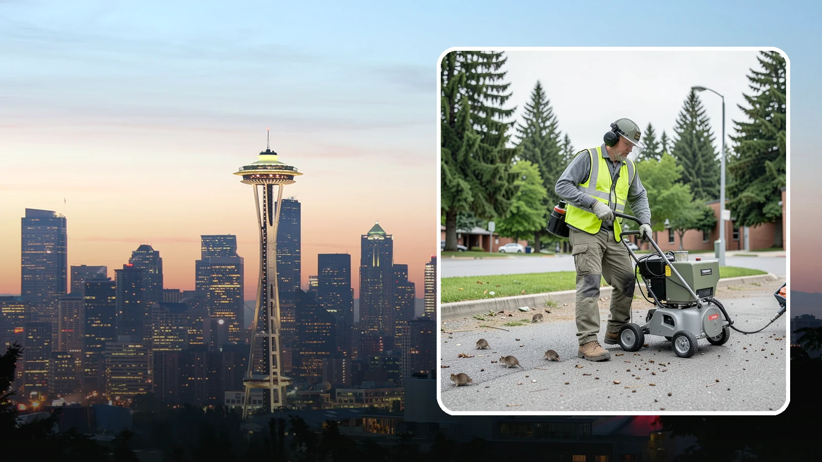 Rodent Abatement in Seattle, King County, WA - Integrated rodent abatement that controls rat and mouse populations at public facilities and grounds.