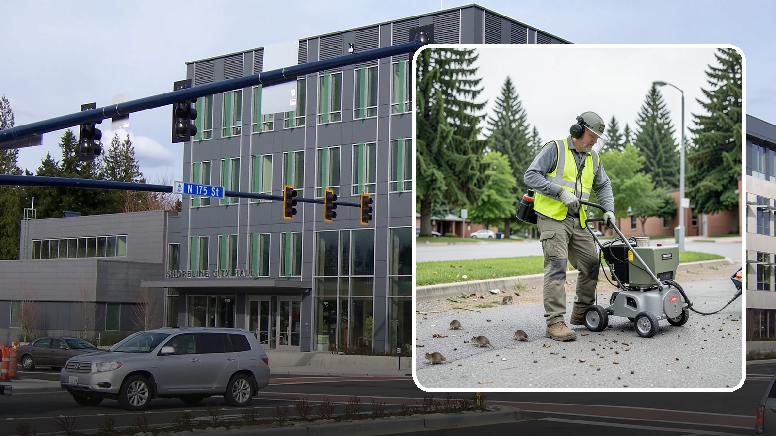 Rodent Abatement in Shoreline, King County, WA - Integrated rodent abatement that controls rat and mouse populations at public facilities and grounds.