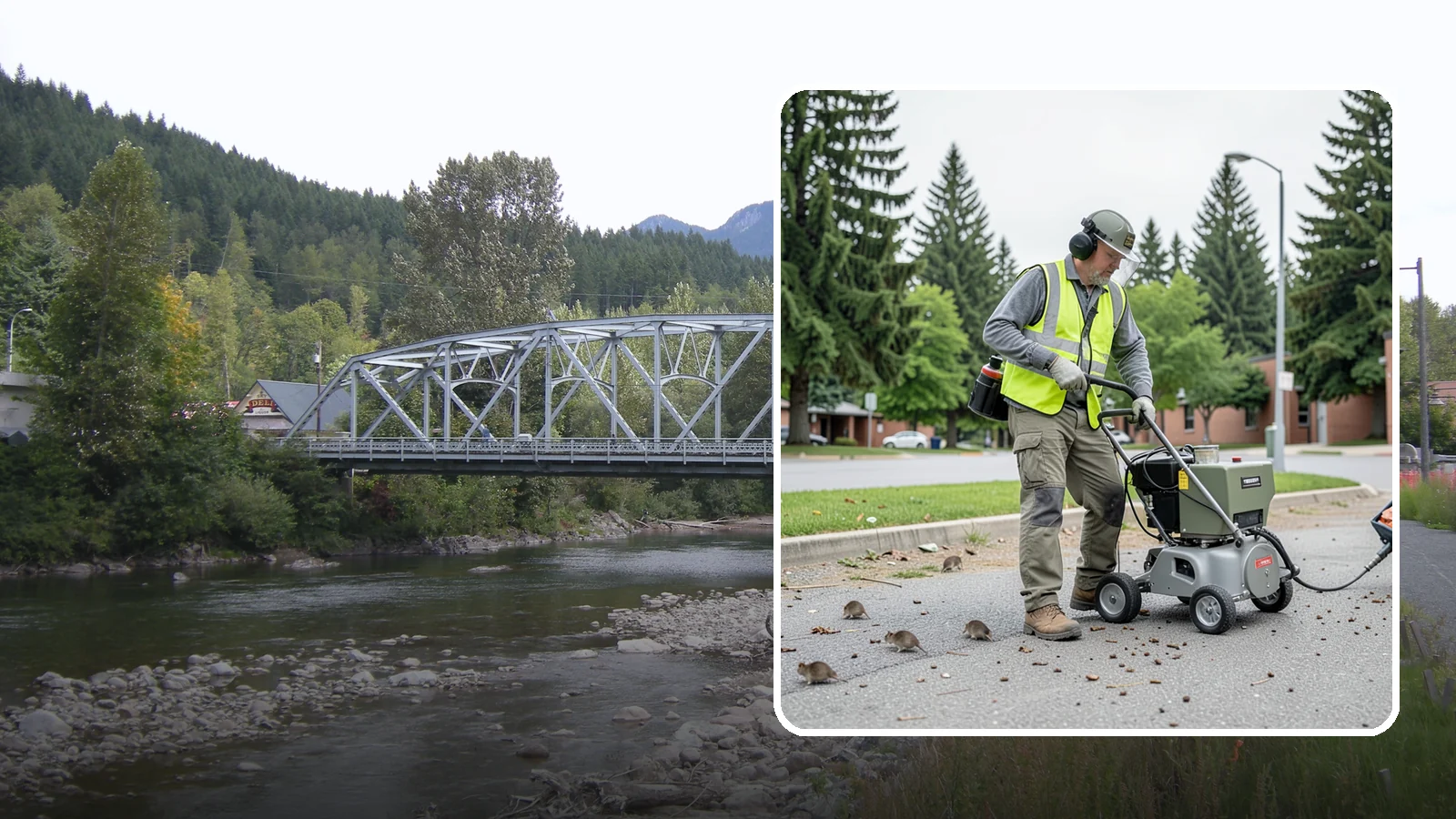 Rodent Abatement in Skykomish, King County, WA - Integrated rodent abatement that controls rat and mouse populations at public facilities and grounds.