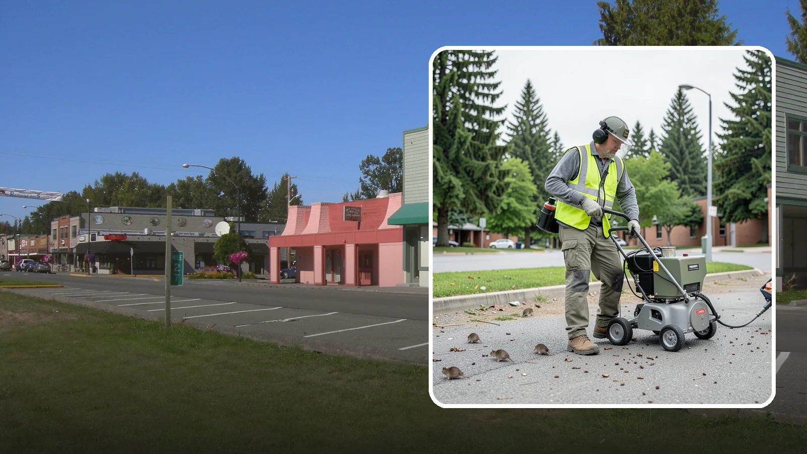 Rodent Abatement in Snoqualmie, King County, WA - Integrated rodent abatement that controls rat and mouse populations at public facilities and grounds.