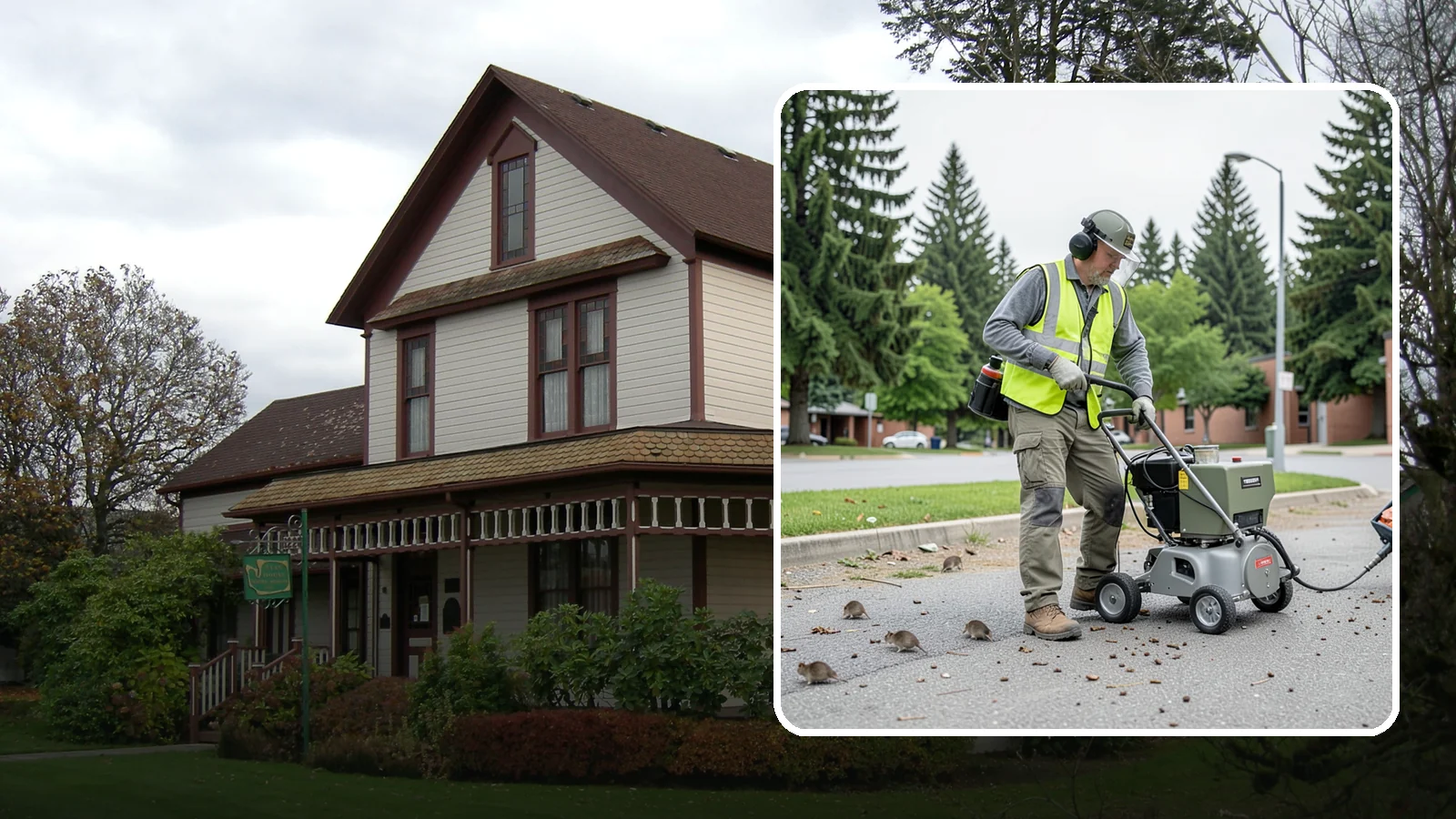 Rodent Abatement in Sumner, Pierce County, WA - Integrated rodent abatement that controls rat and mouse populations at public facilities and grounds.