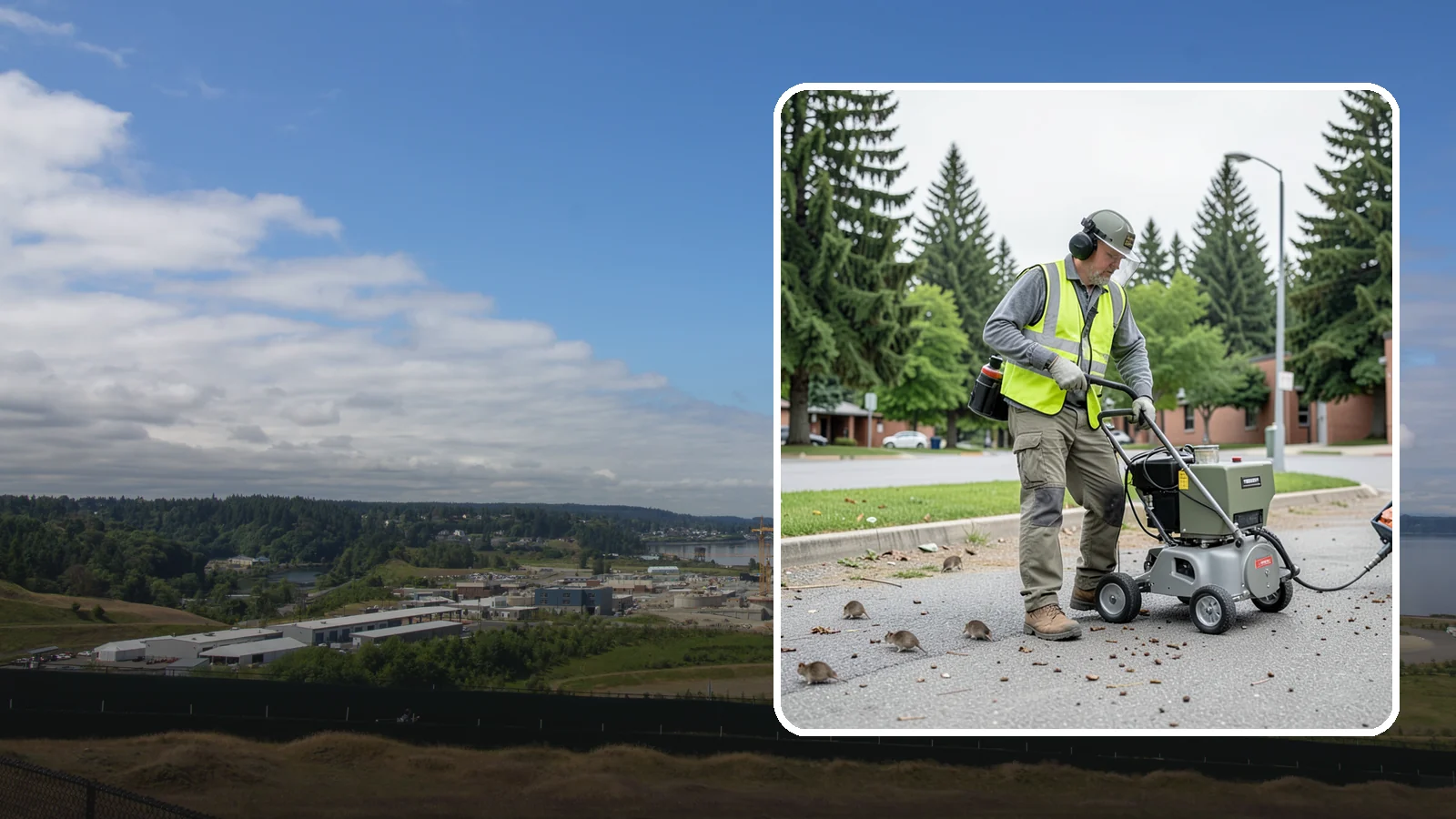 Rodent Abatement in University Place, Pierce County, WA - Integrated rodent abatement that controls rat and mouse populations at public facilities and grounds.