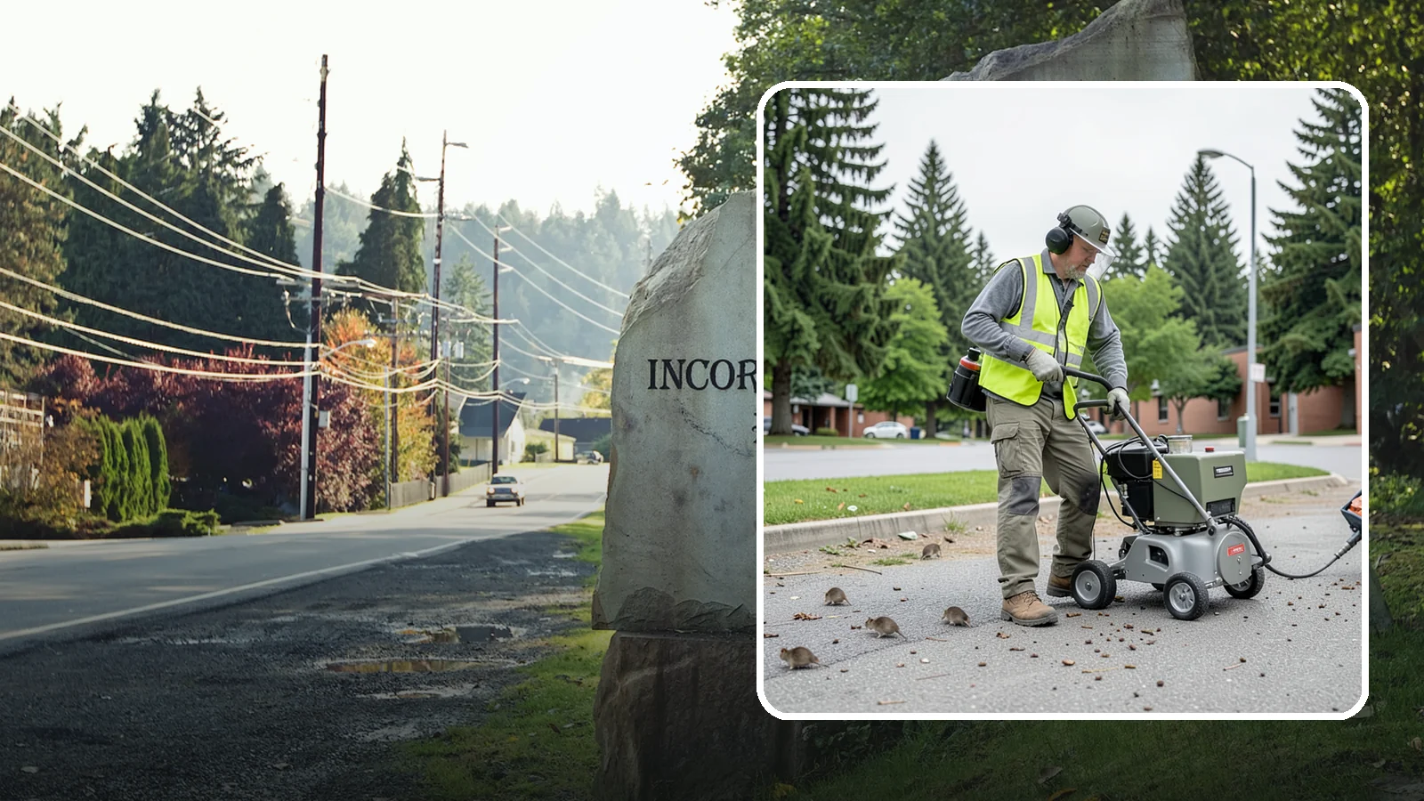 Rodent Abatement in Wilkeson, Pierce County, WA - Integrated rodent abatement that controls rat and mouse populations at public facilities and grounds.