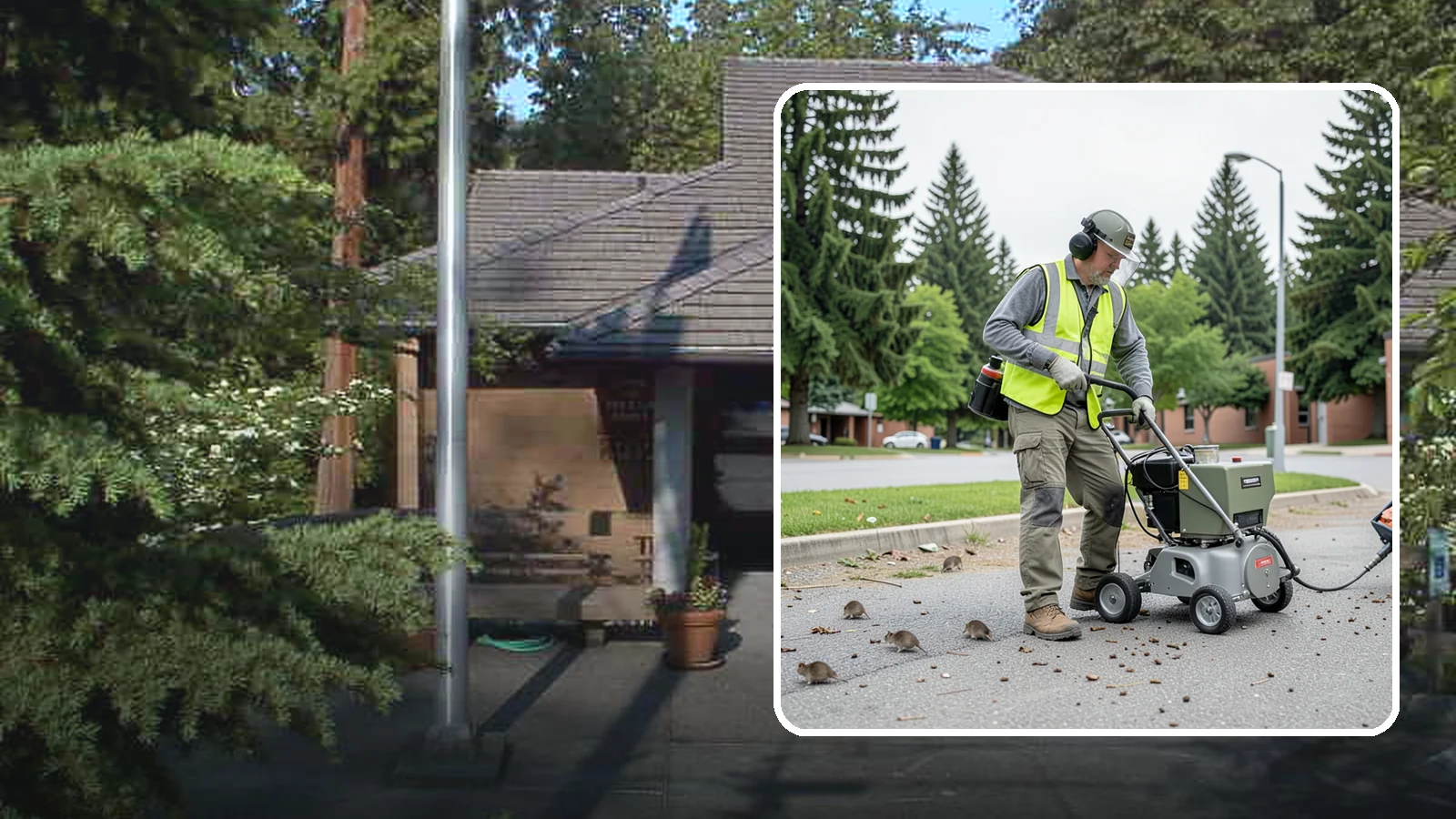 Rodent Abatement in Yarrow Point, King County, WA - Integrated rodent abatement that controls rat and mouse populations at public facilities and grounds.