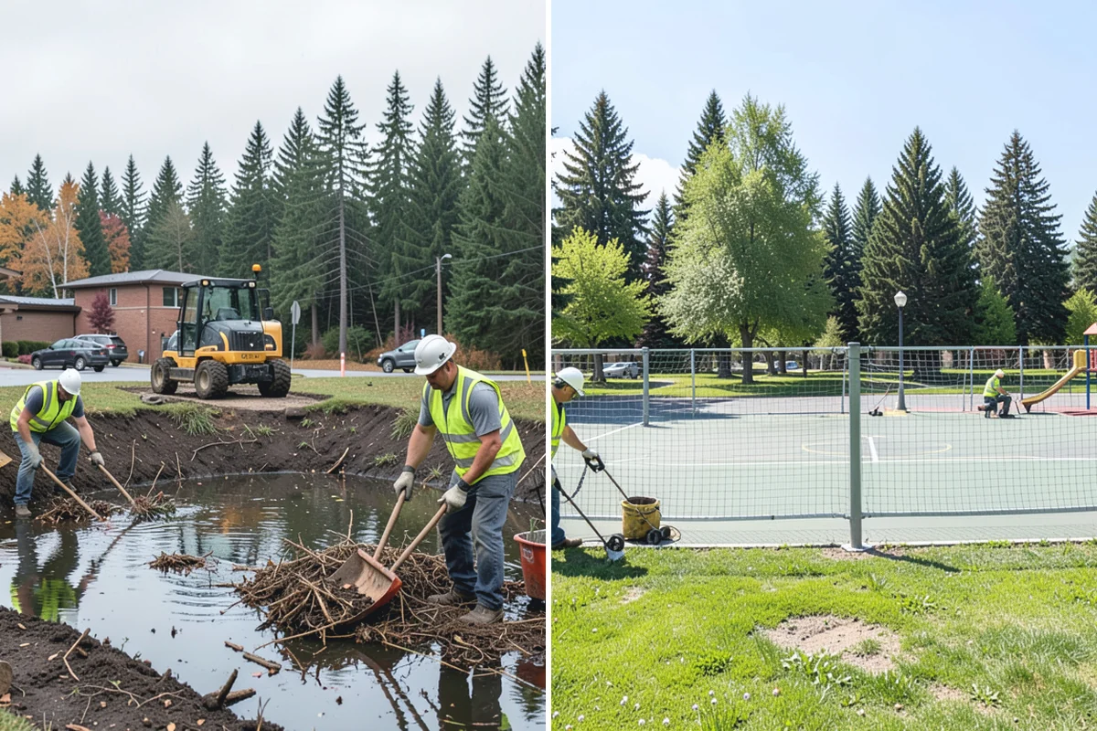 Rodent Burrow Treatment in Bonney Lake, Pierce County, WA - Locate and map active burrow systems
