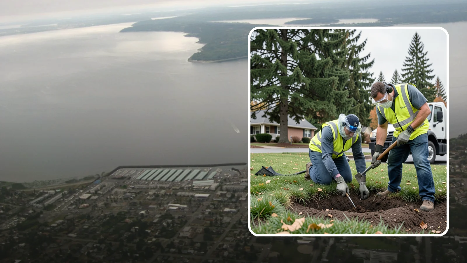 Rodent Burrow Treatment in Des Moines, King County, WA - Targeted burrow treatment that controls ground-dwelling rodents undermining public turf and structures.