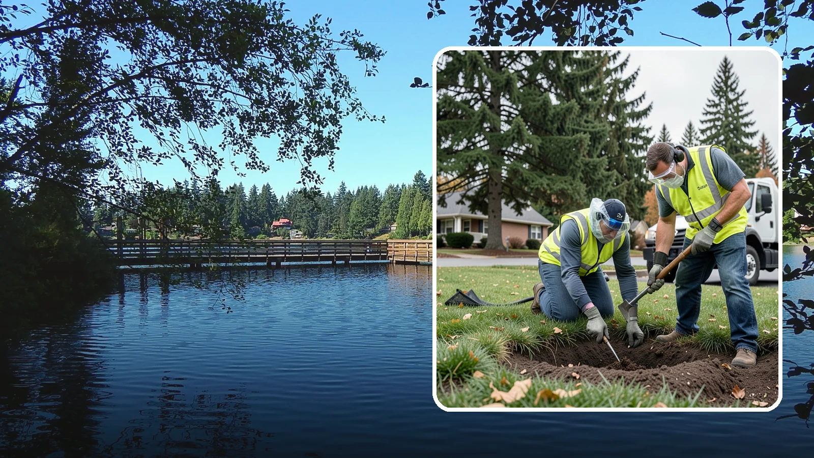Rodent Burrow Treatment in Federal Way, King County, WA - Targeted burrow treatment that controls ground-dwelling rodents undermining public turf and structures.