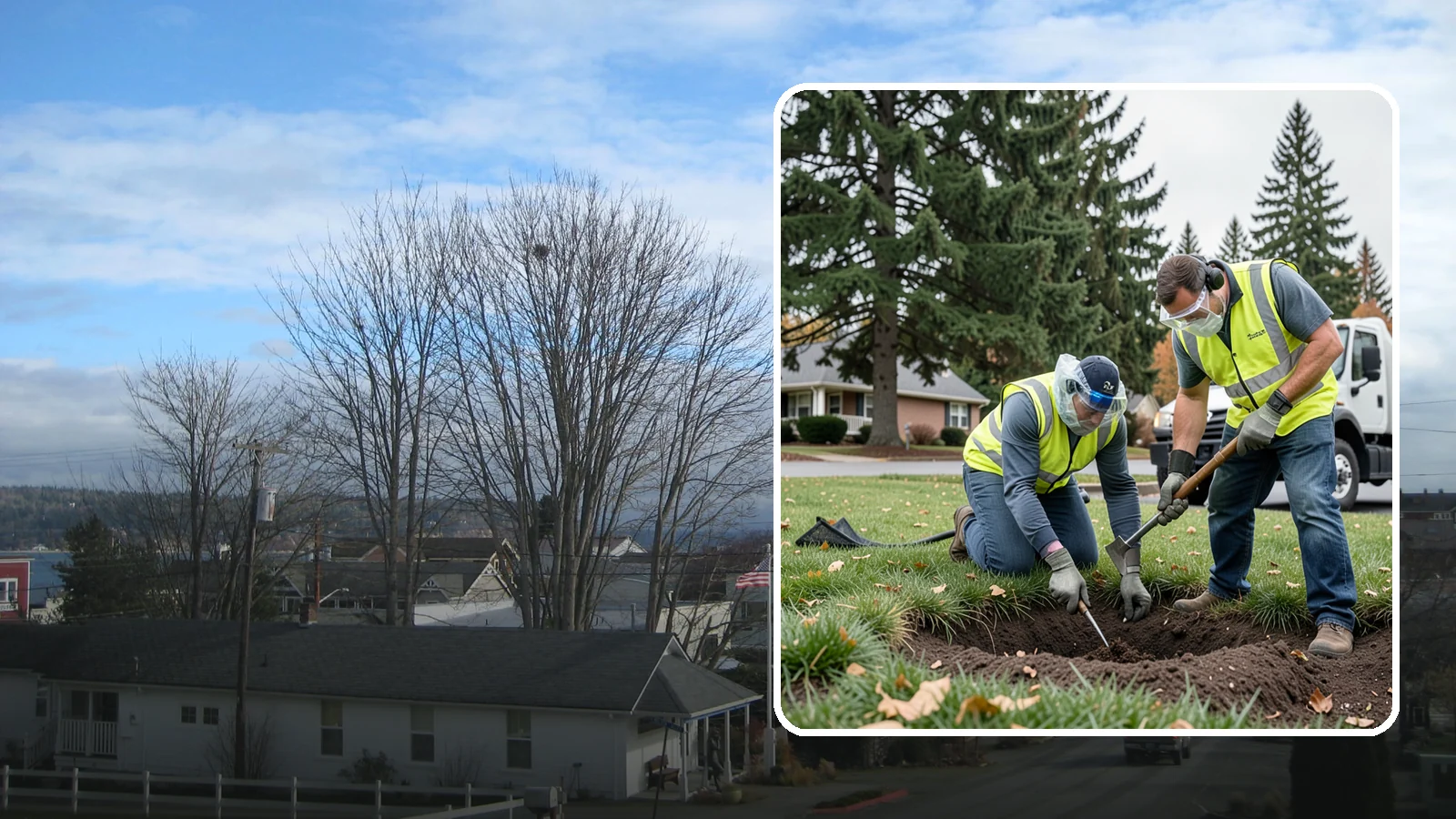 Rodent Burrow Treatment in Langley, Island County, WA - Targeted burrow treatment that controls ground-dwelling rodents undermining public turf and structures.