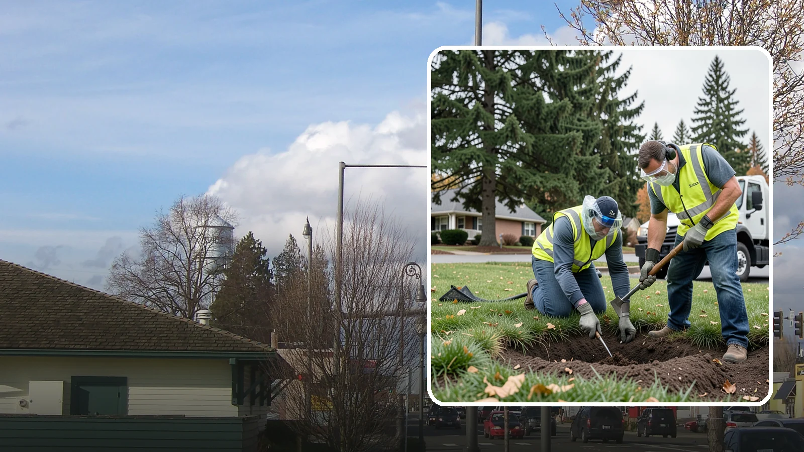Rodent Burrow Treatment in Marysville, Snohomish County, WA - Targeted burrow treatment that controls ground-dwelling rodents undermining public turf and structures.