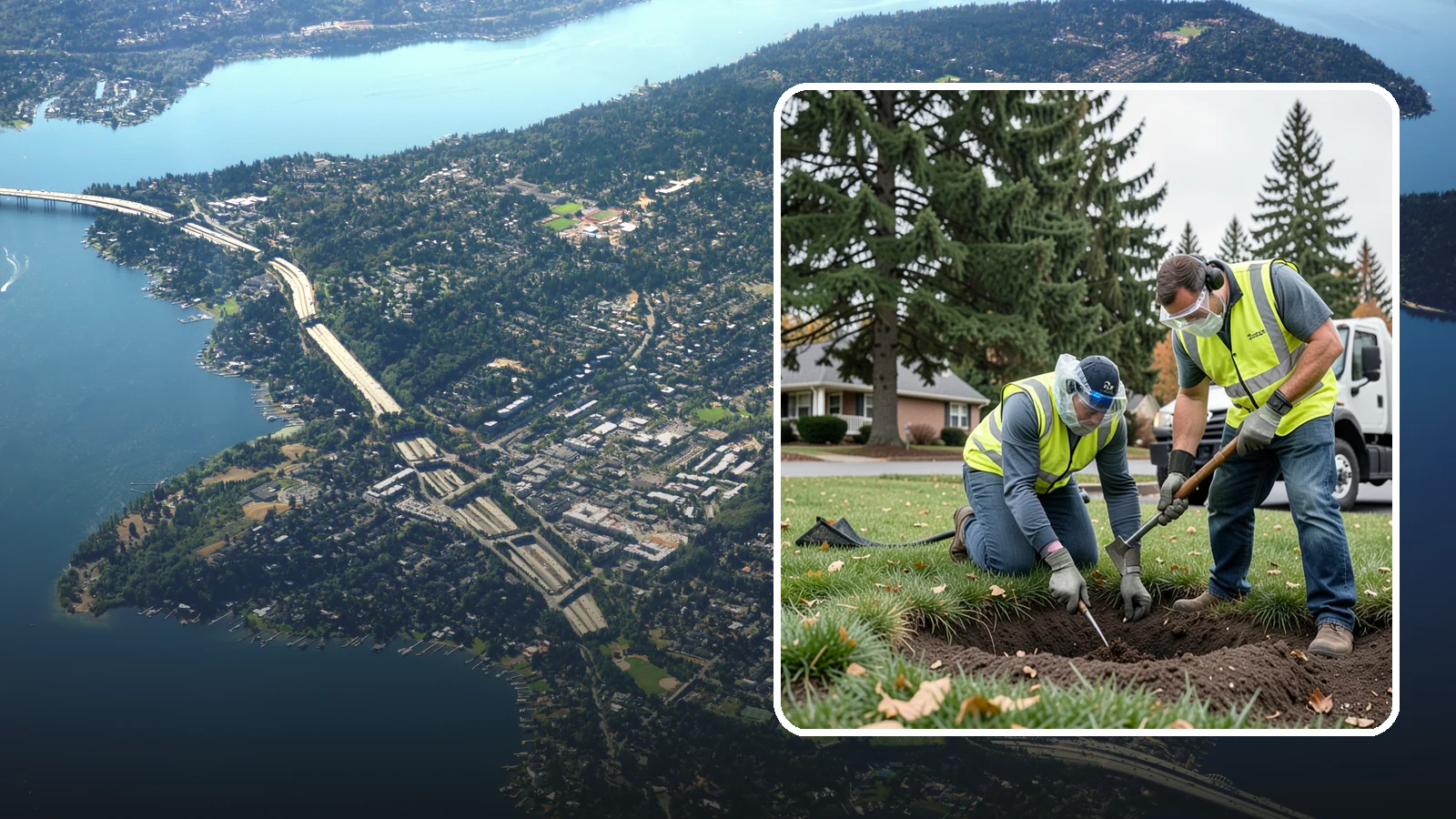 Rodent Burrow Treatment in Mercer Island, King County, WA - Targeted burrow treatment that controls ground-dwelling rodents undermining public turf and structures.