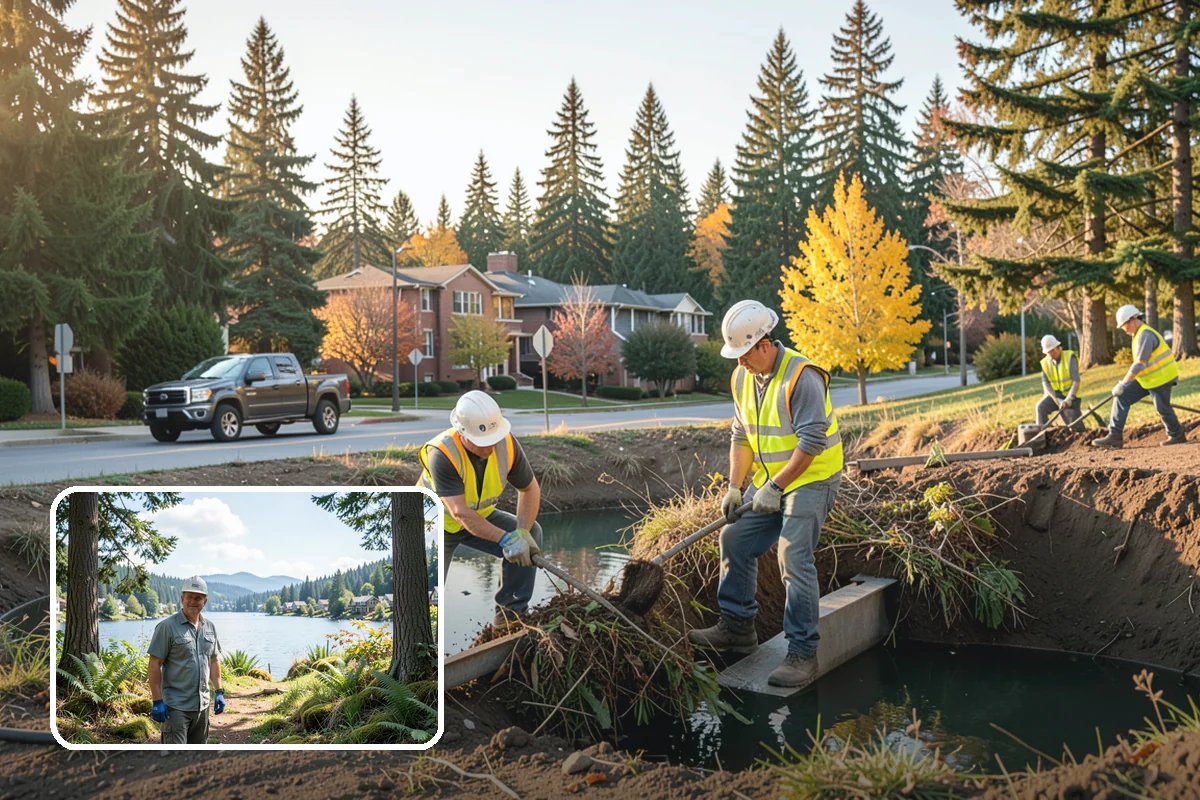Rodent Burrow Treatment in Milton, King County, WA - Controls burrowing rodents damaging turf and structures