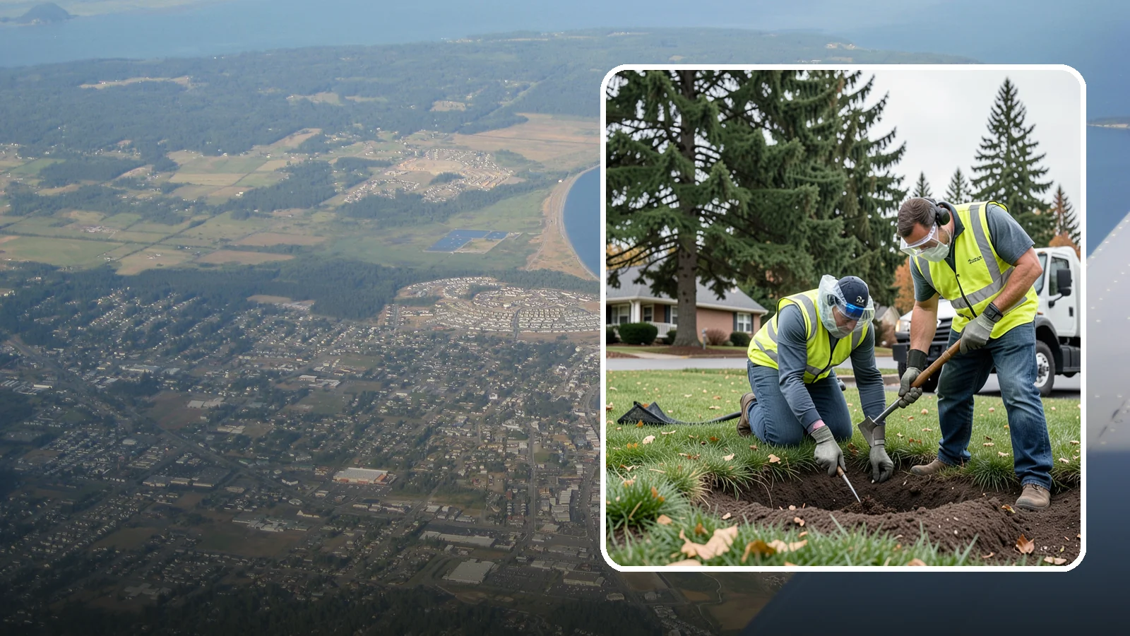 Rodent Burrow Treatment in Oak Harbor, Island County, WA - Targeted burrow treatment that controls ground-dwelling rodents undermining public turf and structures.