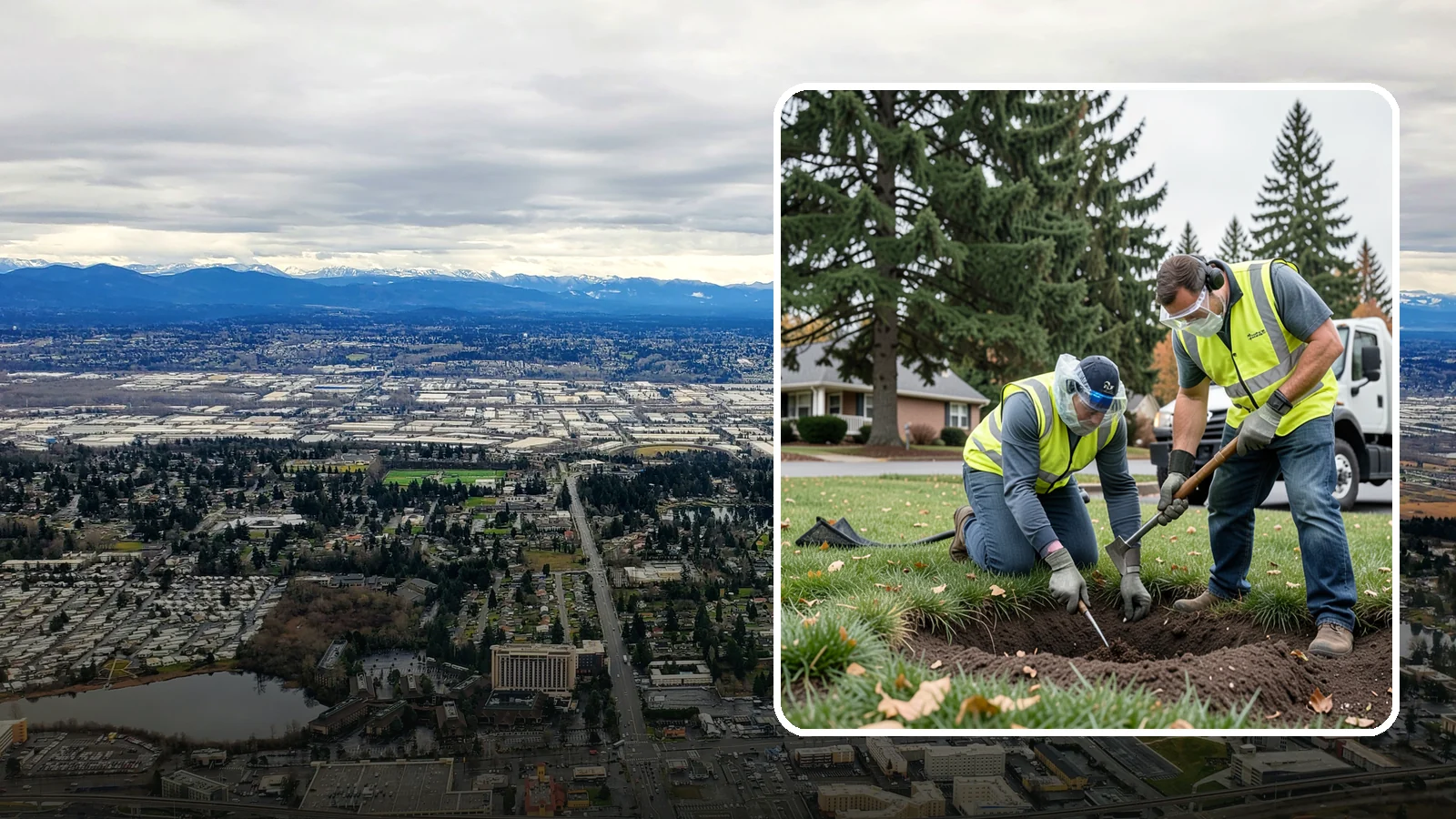 Rodent Burrow Treatment in SeaTac, King County, WA - Targeted burrow treatment that controls ground-dwelling rodents undermining public turf and structures.