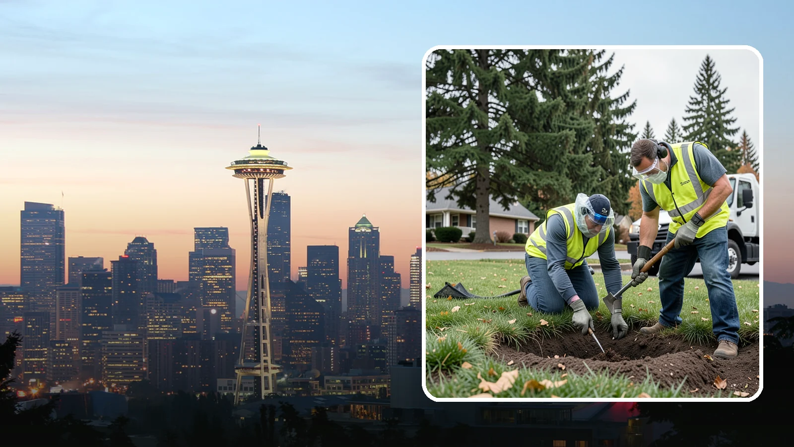 Rodent Burrow Treatment in Seattle, King County, WA - Targeted burrow treatment that controls ground-dwelling rodents undermining public turf and structures.