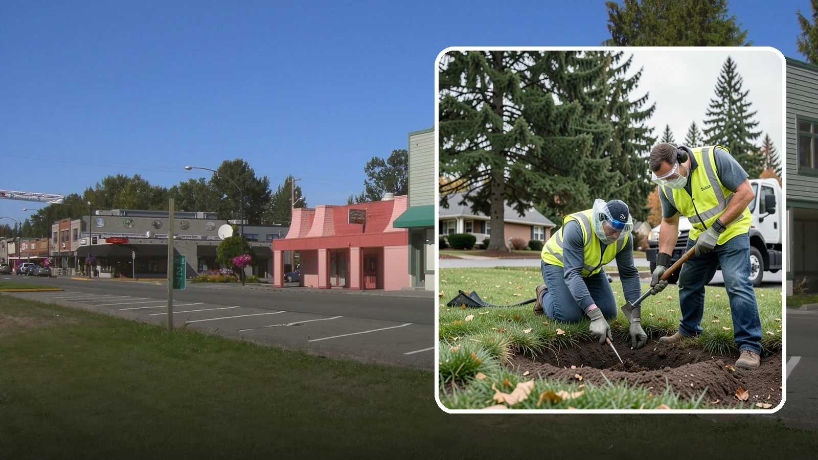 Rodent Burrow Treatment in Snoqualmie, King County, WA - Targeted burrow treatment that controls ground-dwelling rodents undermining public turf and structures.