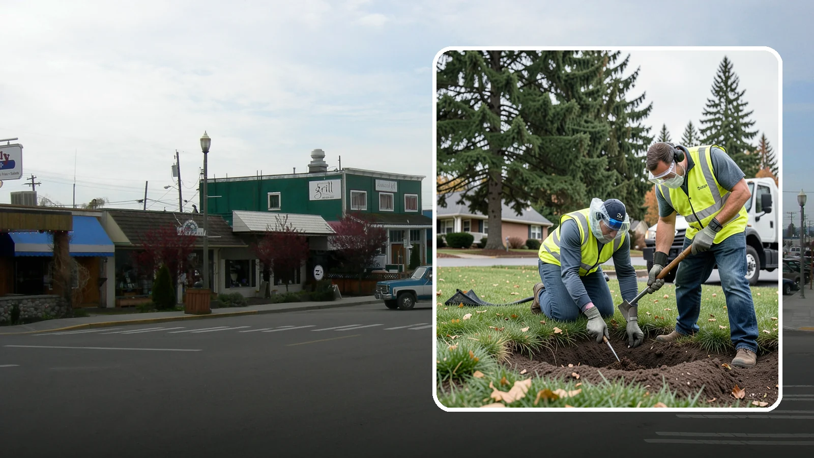 Rodent Burrow Treatment in Stanwood, Snohomish County, WA - Targeted burrow treatment that controls ground-dwelling rodents undermining public turf and structures.