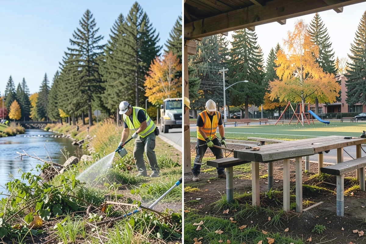 Rodent Burrow Treatment in Woodinville, King County, WA - Locate and map active burrow systems