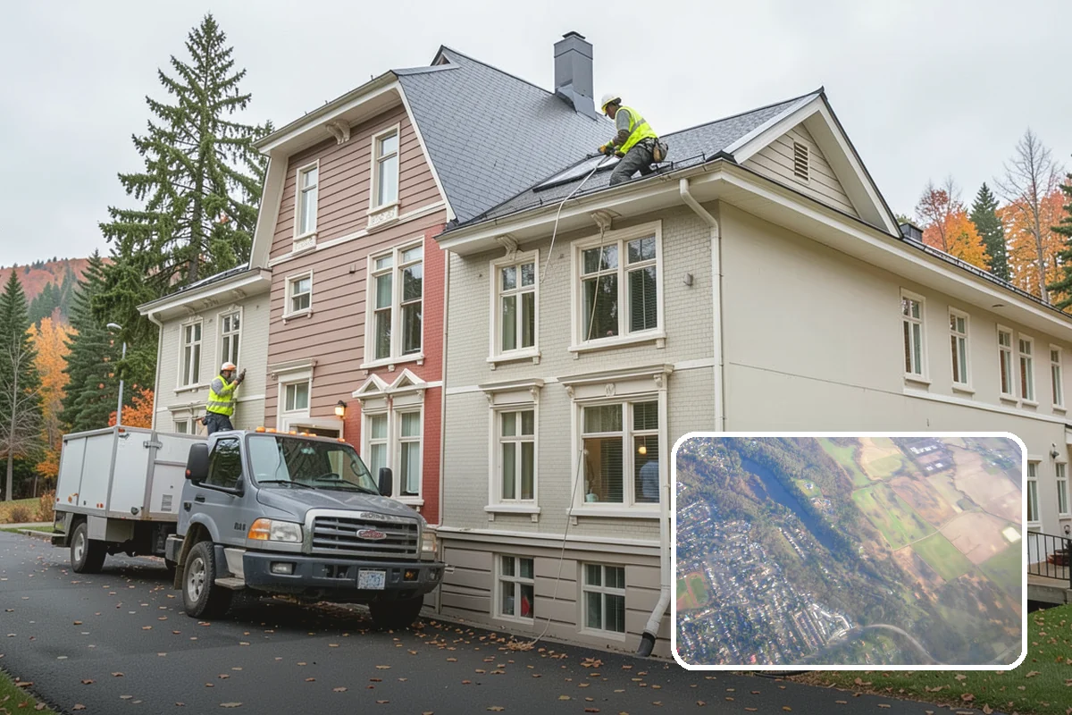 Roof Cleaning in Algona, King County, WA - Removes moss and debris that damage roofing