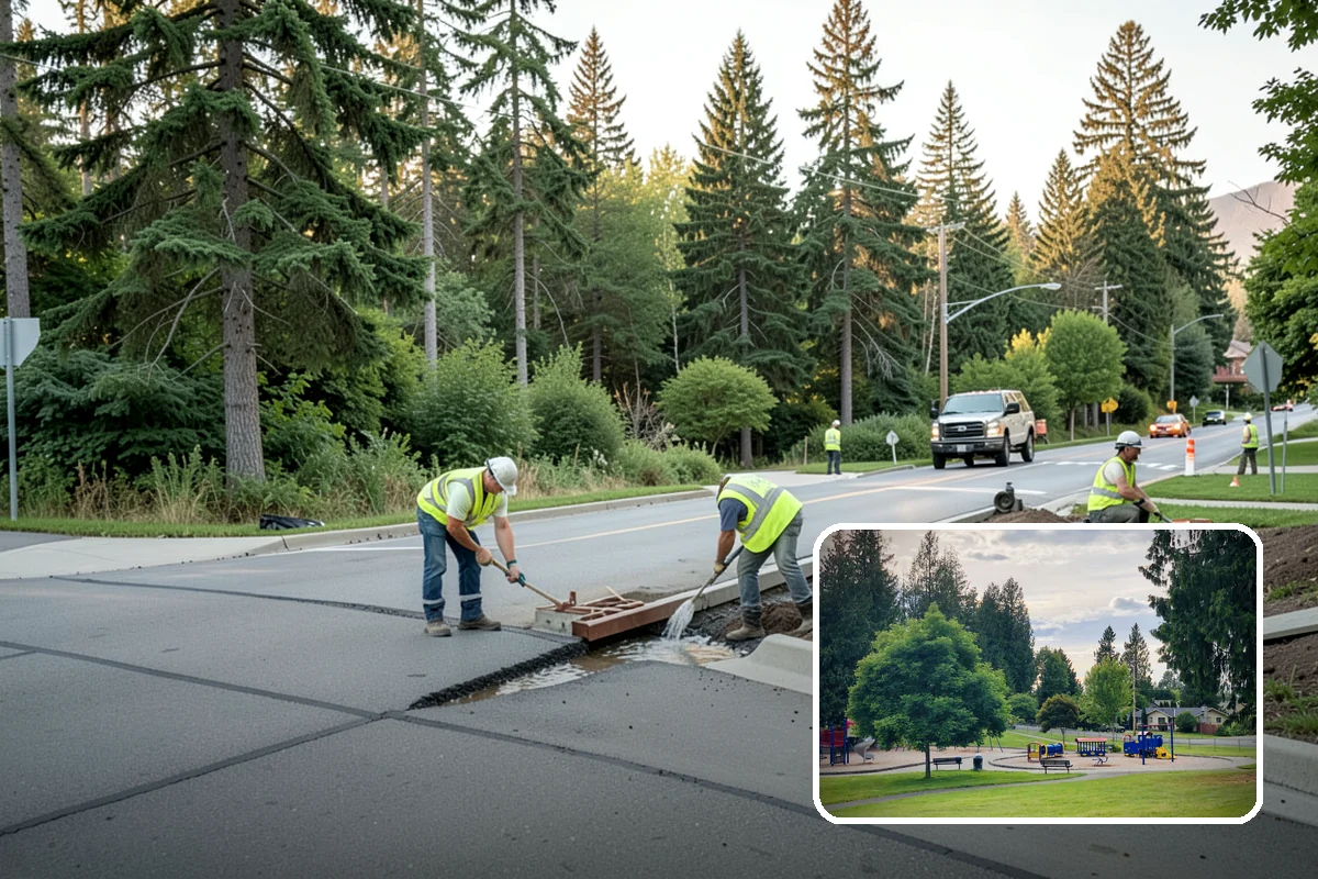 Roof Cleaning in Bonney Lake, Pierce County, WA - Removes moss and debris that damage roofing