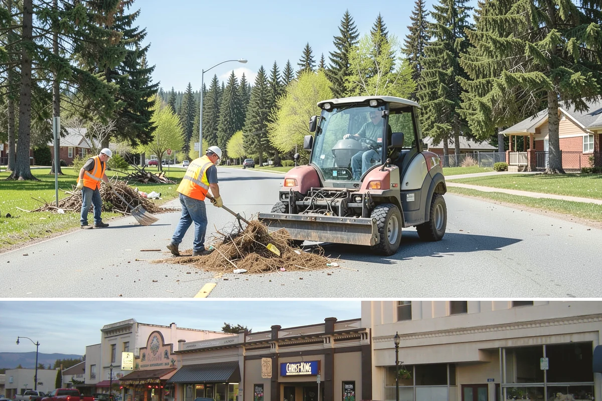 Roof Cleaning in Burlington, Skagit County, WA - Moss treatment is most effective in fall and winter, with debris clearing valuable before the wet season.