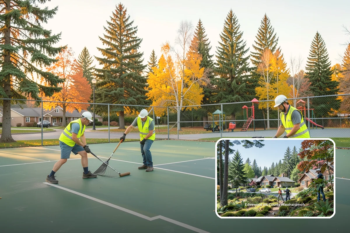 Roof Cleaning in Edgewood, Pierce County, WA - Removes moss and debris that damage roofing