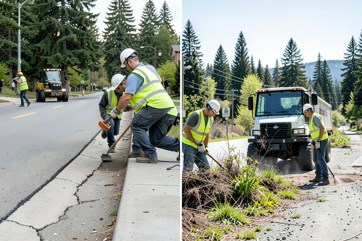 Roof Cleaning in Federal Way, King County, WA - Inspect roof condition, moss coverage, and drainage